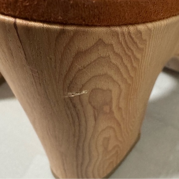 Chinese Laundry Tan Platform Sandals with Cork Sole - Picture 5 of 8